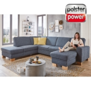 Roller  polsterpower Wohnlandschaft - blau - verschiedene Ausführungen