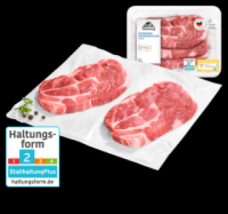 M&Uuml;HLENHOF Frische Schweine-Nackensteaks 3.33&nbsp;&euro;