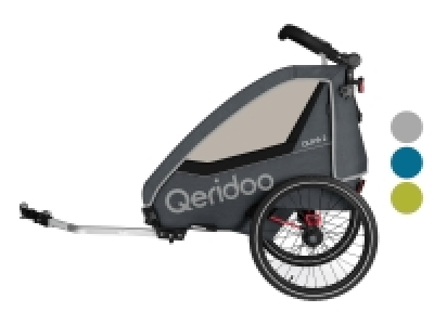 Qeridoo Fahrradanhänger QUPA 2