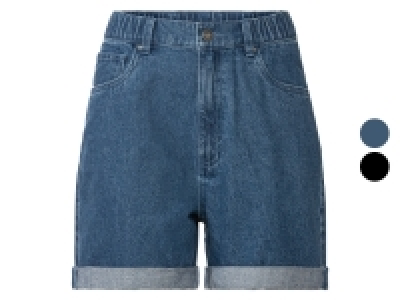 Lidl Esmara® esmara® Damen Jeansshorts, mit Krempeloptik am Beinabschluss