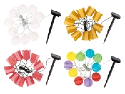 LIVARNO home LED Sommerlichterkette mit Solarpanel