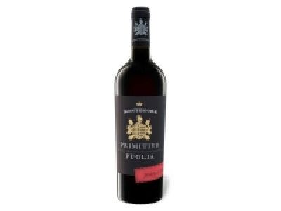 Lidl  Montecore Primitivo Puglia IGP halbtrocken, Rotwein 2018