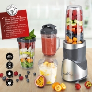 Netto  MAXXMEE Smoothie Maker 12-tlg. 380W grau