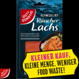 Norwegischer Räucherlachs 2.19 €