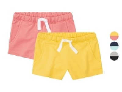 pepperts!® Mädchen Sweatshorts, 2 Stück, mit hohem Baumwollanteil 6.99 €