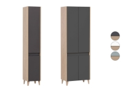 Lidl Schildmeyer Schildmeyer Hochschrank »Elba«, moderne, grifflose Türöffnung