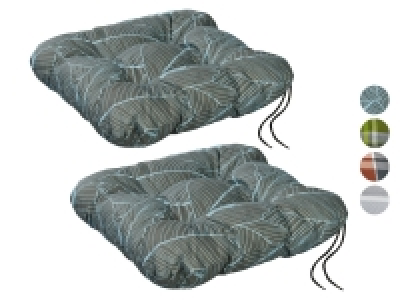 LIVARNO home Stuhlkissen »Valencia«, 2 Stück, mit Baumwolle 6.99 €