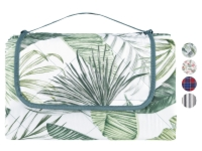 LIVARNO home Picknickdecke, 200 x 200 cm, mit Tragegriff