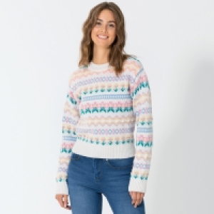 NKD  Damen-Pullover mit Jacquard-Muster