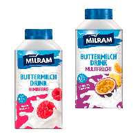 Aldi Nord Milram MILRAM Fruchtbuttermilch