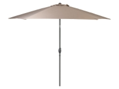 LIVARNO home Kurbelschirm, taupe, 3m