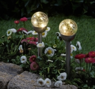 Solarstecker Crackeld glass