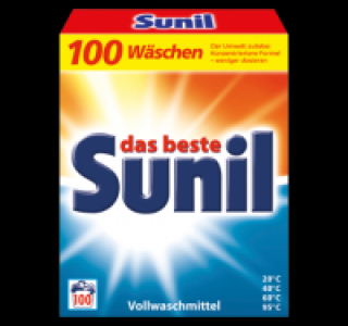 SUNIL Voll- oder Colorwaschmittel 9.99 €
