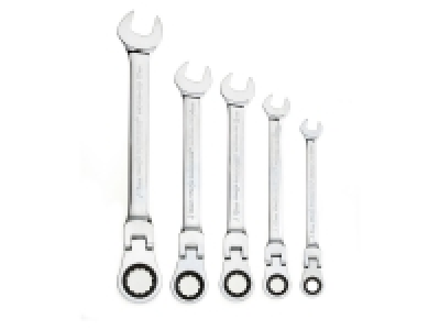 PARKSIDE® Gabelringschlüsselsatz mit Ratsche, 5-teilig 13.99 €