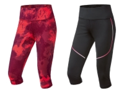 CRIVIT Damen Funktionscapri mit integrierter Schlüsseltasche
