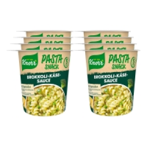 Netto  Knorr Snack Becher Pasta in Brokkoli-Käse-Sauce 62 g, 8er Pack