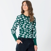NKD  Damen-Pullover mit Blumenmuster