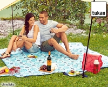 Aldi Süd  TUKAN®Camping- und Picknickdecke XXL