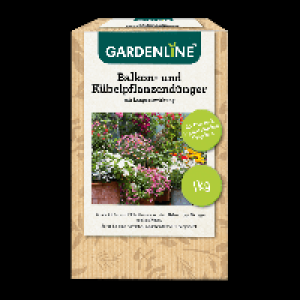 GARDENLINE Balkon- und Kübelpflanzendünger 3.99 €