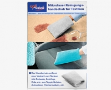 OPTIWISCH®Mikrofaser-Reinigungshandschuh für Textilien