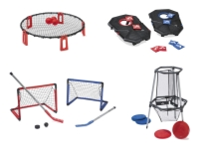 CRIVIT Outdoorspiele-Sets, mit viel Zubehör
