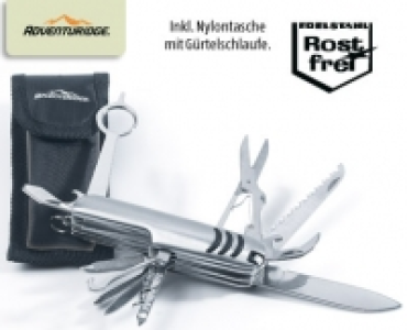 ADVENTURIDGE®Multifunktionsmesser oder Campingbesteck