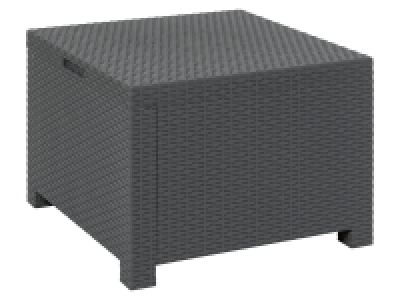 Lidl Livarno Home LIVARNO home Kunststoff Beistelltisch, mit Stauraum PreZero, anthrazit