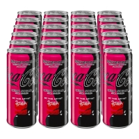 Netto  Coca-Cola Zero Movement Rosalia 0,25 Liter Dose, 24er Pack