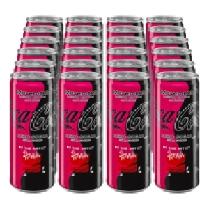 Netto  Coca-Cola Zero Movement Rosalia 0,25 Liter Dose, 24er Pack
