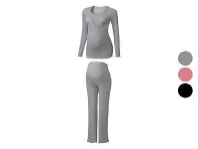 esmara® Damen Umstandspyjama aus weicher Ripp-Qualität 16.99 €