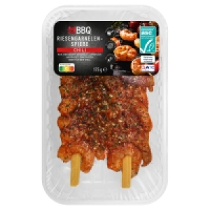 BBQ Riesengarnelenspieße mit Topping 175 g