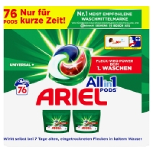 Aldi Süd  ARIEL Waschmittel Pods Universal