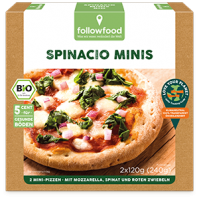 Ebl Naturkost  followfood Pizza Minis Spinacio