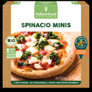 Ebl Naturkost  followfood Pizza Minis Spinacio