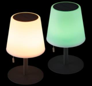 SCHWAIGER LED Outdoor Solar Tischleuchte