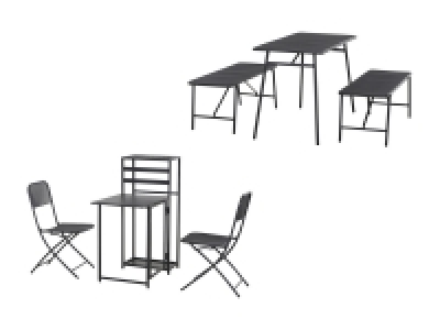 SIENA GARDEN Balkonmöbelset »Palma« 3-teilig 171.35 €