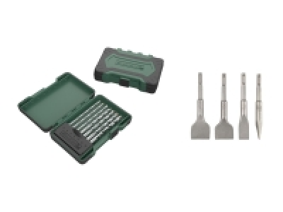 Lidl Parkside® PARKSIDE® SDS Plus Bohrerset »PBS 7 A2« / Kurzmeißel Set »PRMS 4 A1«