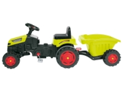 Playtive Pedal Trettraktor inkl. Anhänger, mit Hupe