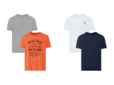Lidl Livergy® LIVERGY® Herren T-Shirt, 2 Stück, körpernah geschnitten, mit Baumwolle