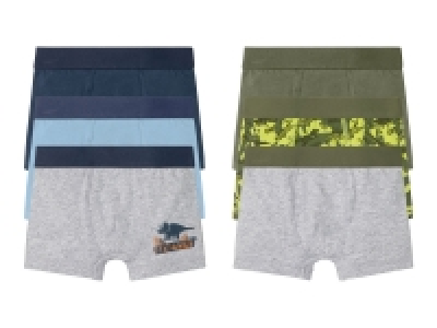 Lidl Lupilu® lupilu® Kleinkinder Jungen Boxer, 3 Stück, mit hohem Baumwollanteil