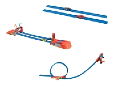 Lidl Playtive Playtive Die Cast Track Sets, mit Fahrzeugen