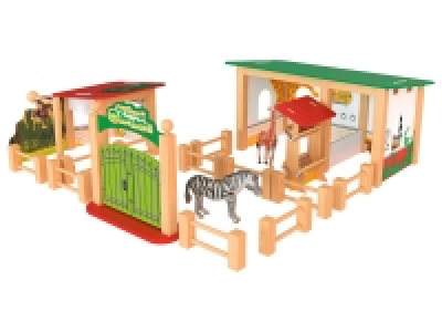 Lidl Playtive Playtive Zoogehege, aus Holz