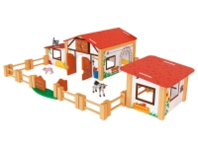 Lidl Playtive Playtive Holz »Bauernhof«, naturgetreue Nachbildung