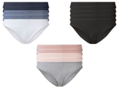 esmara® Damen Minislips, 5 Stück, hoher Baumwollanteil 8.99 €
