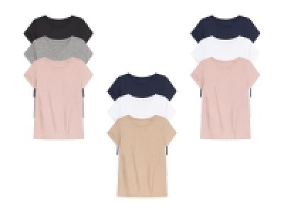 pepperts!® Kinder Mädchen T-Shirts, 3 Stück, mit Rundhalsausschnitt