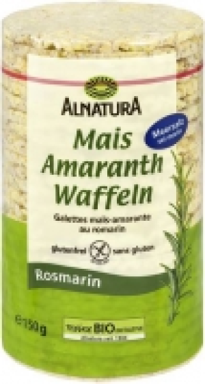 Mais-Amaranth-Waffeln Rosmarin 1.49 €