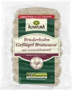 Bruderhahn-Gefl&uuml;gel-Bratwurst 3.29&nbsp;&euro;