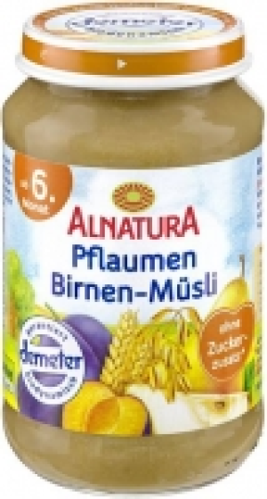 Pflaumen-Birnen-Müsli 1.09 €