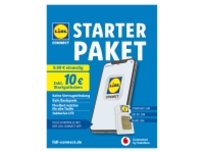 Lidl Connect Starterpaket 4.99 €