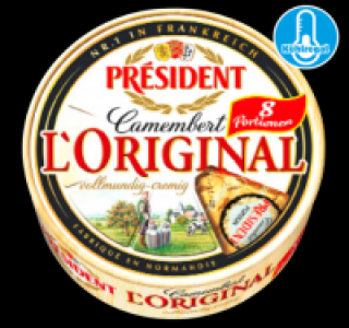 PRÉSIDENT Camembert Original 2.49 €